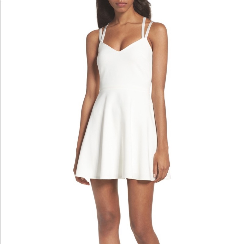 Strappy White French Connection Dress